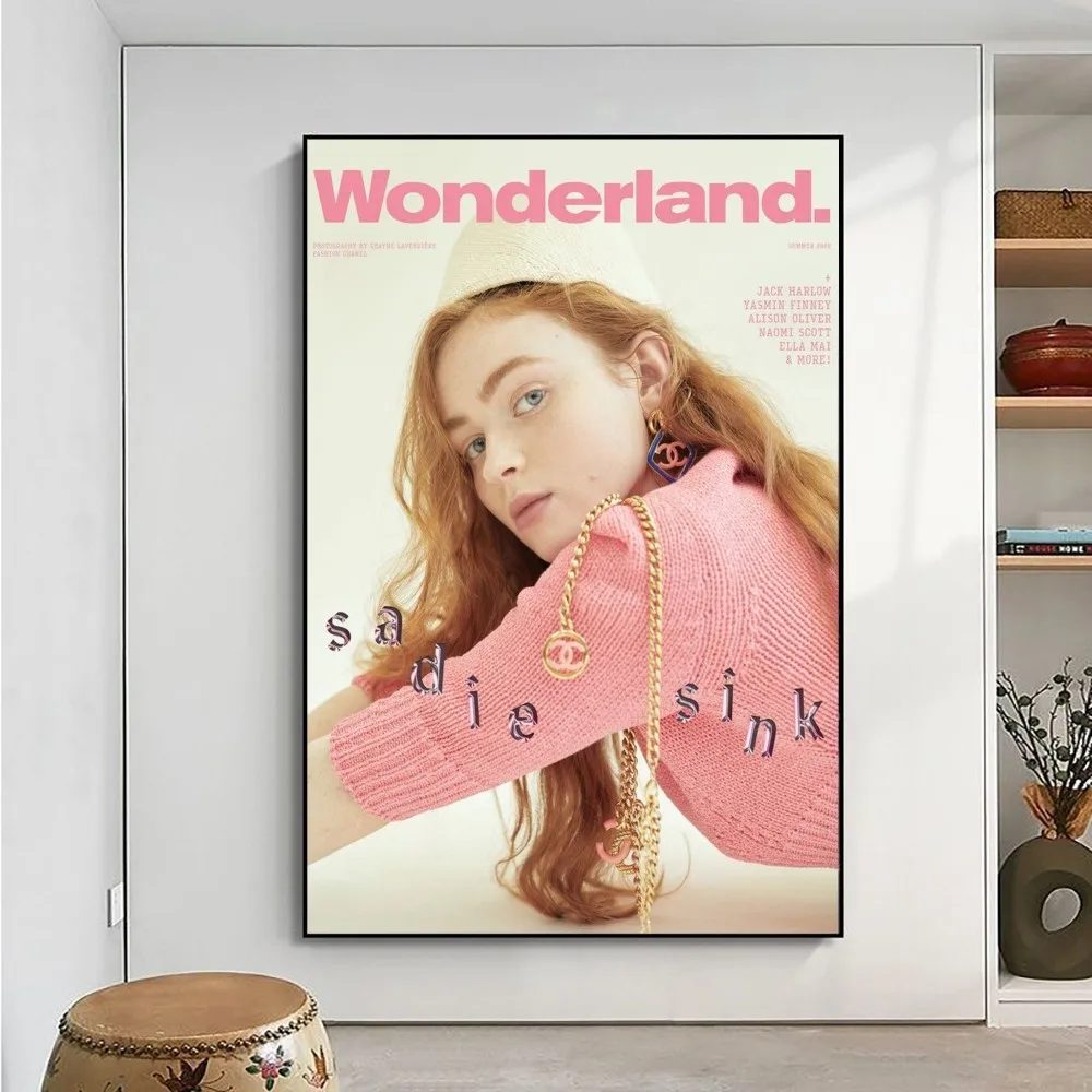 Sadie Sink Poster Club Kraft Paper Prints Rules Poster Vintage Home Room Cafe Bar Art Wall Decor Aesthetic Painting