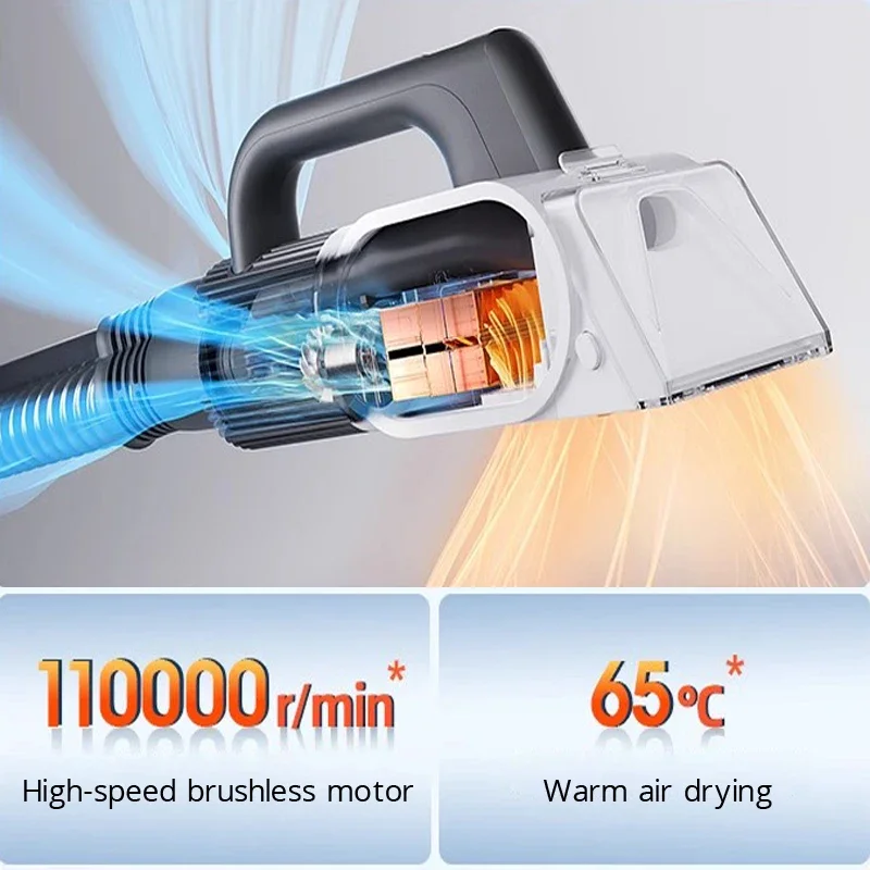 Steam Fabric Washing Machine Sofa Vacuum Cleaner Self-cleaning High Temperature Sterilization Drying Sofa Carpet Fabric Cleaner