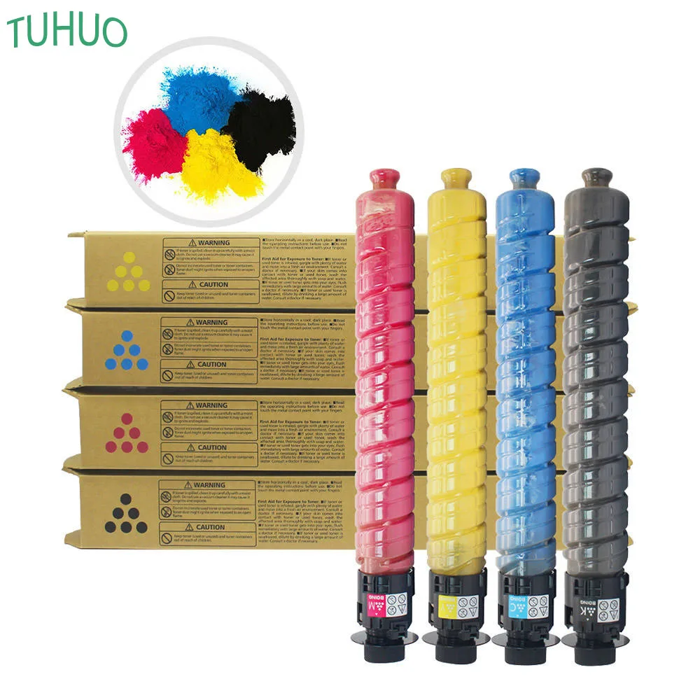 

4PCS/ 1Set For Ricoh Aficio MP C2003 MP C2503 MP C2003SP MPC2503 C2004 C2011SP C2503SP C2504 Toner Cartridge Color Copier Japan