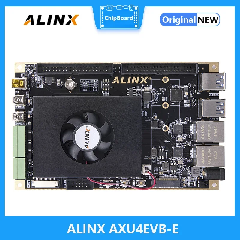 

ALINX AXU4EVB-E: Xilinx Zynq UltraScale + MPSoC XCZU4EV FPGA макетная плата AI Vitis-AI DPU 4K видео