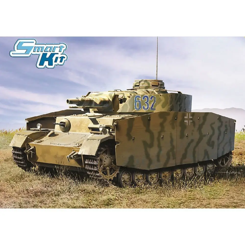 dragon-6975-1-35-pzkpfwiv-ausff1-f-con-schurzen-la-batalla-de-kursk-kit-de-modelo-de-plastico-para-ensamblar