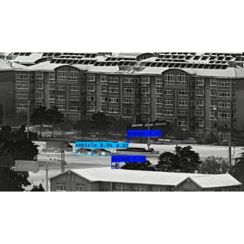 Multi Functional Tri-spectrum Security Surveillance System Integrating Optical System Laser Illuminator And Thermal Camera