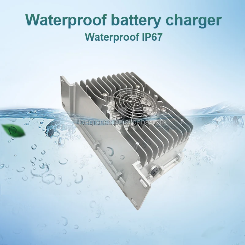 Carregador de bateria triciclo Longrun 2000W 48v 60v 72v para bateria acidificada de chumbo Li-ion Lifepo4 CE/FCC/ROHS