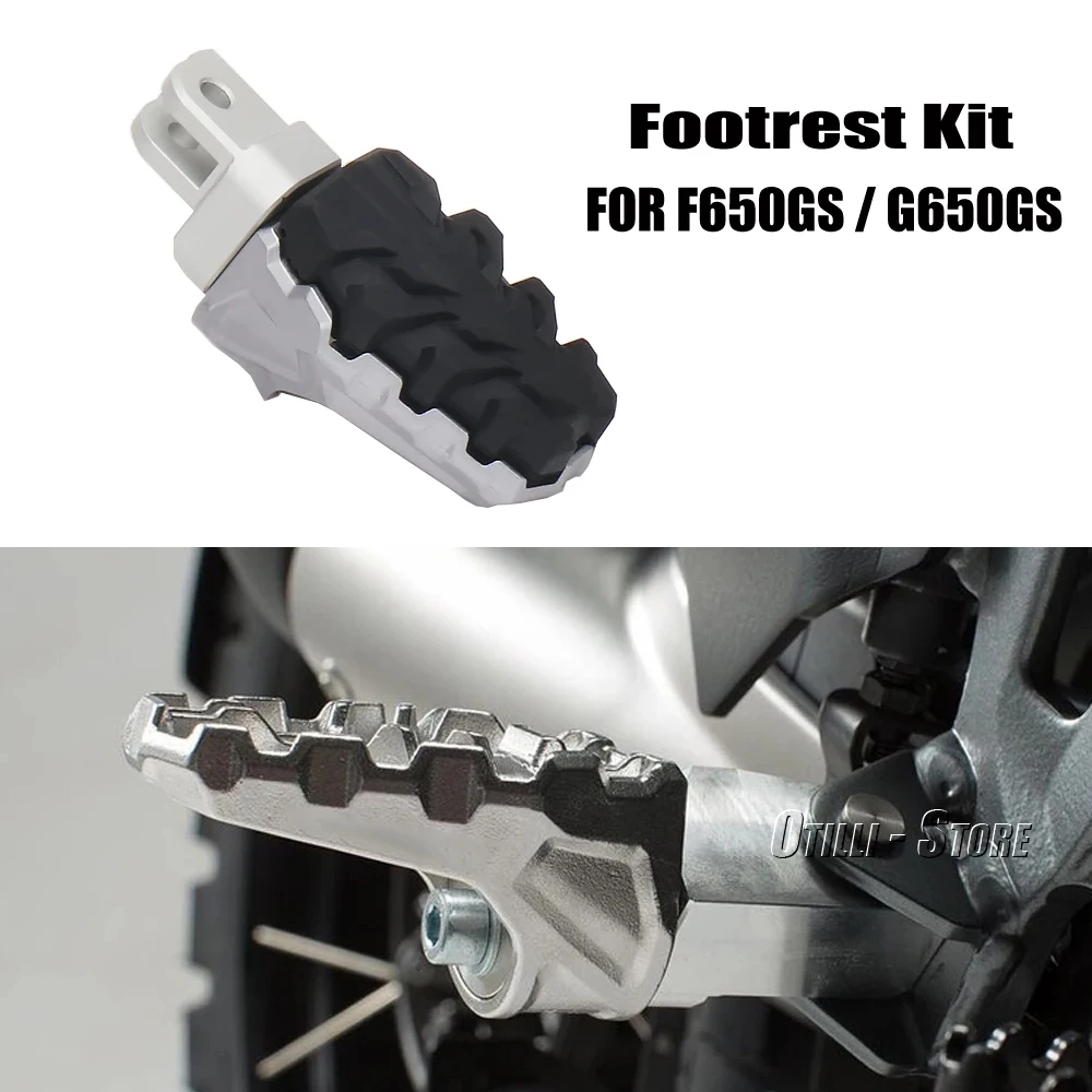 

New For BMW G650 GS G650GS 2011-2015 F 650GS F 650 GS F650GS 2003-2007 Motorcycle Footrests Kit Footpegs Foot Rests Pegs Pedals