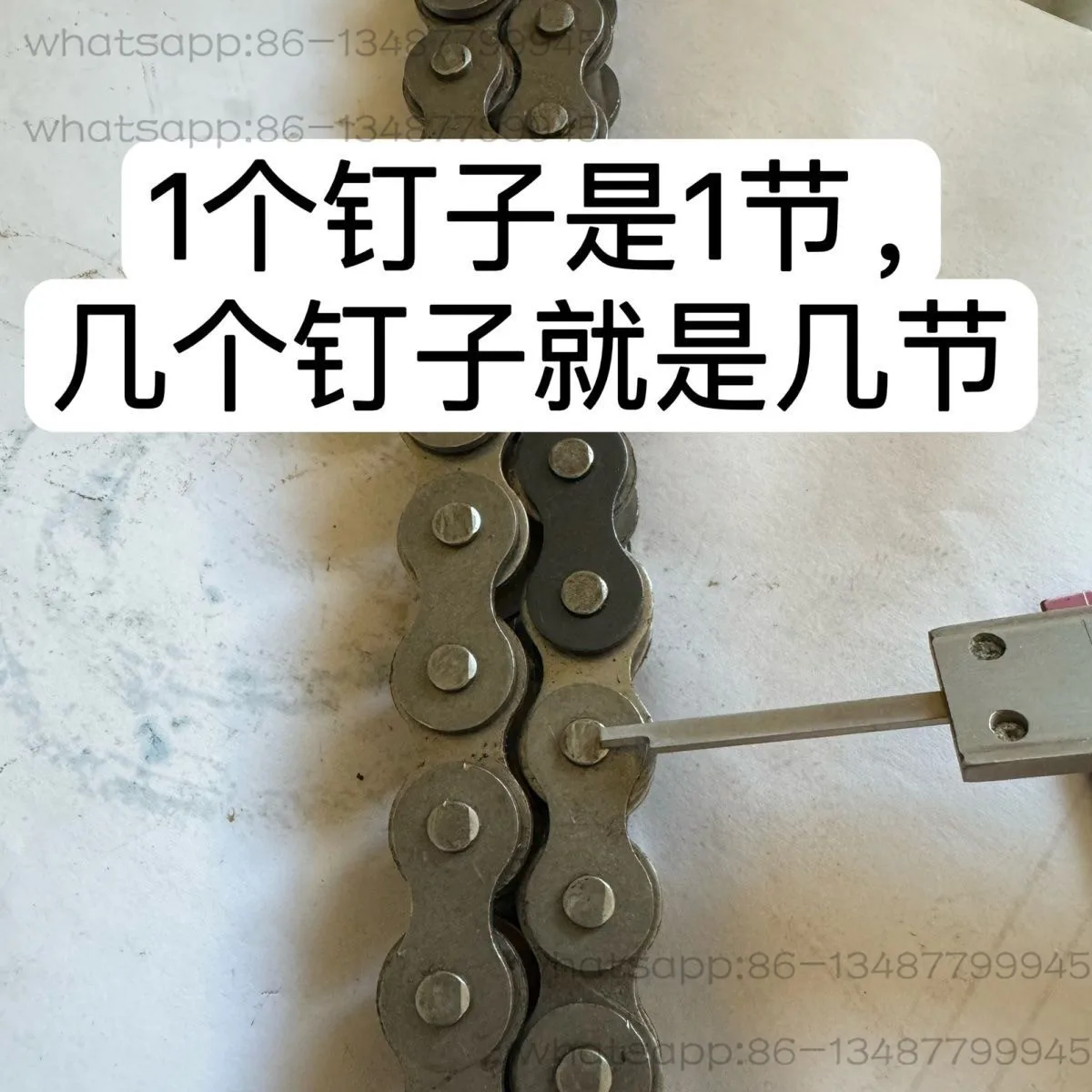 Transmission Chain for Guillotine Machine 4 Points 08B/5 Points 10A Single Row Machine Chain Guillotine Machine Accessorie