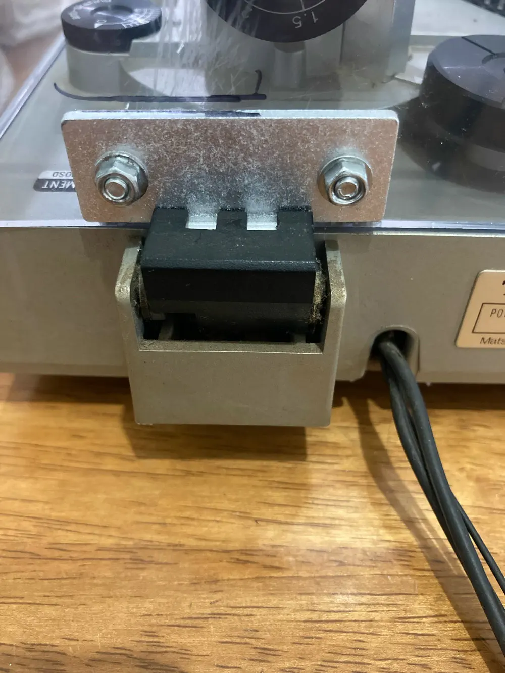 Kit De Réparation Charnière Cache-poussière Pour Platines Technics SL-D1/D2/Q2/Q3/B1 – Argent