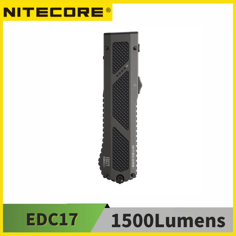 

NITECORE EDC17 EDC Flashlight 1500 люмен USB-C Перезаряжаемый Troch Light с литий-ионной батареей