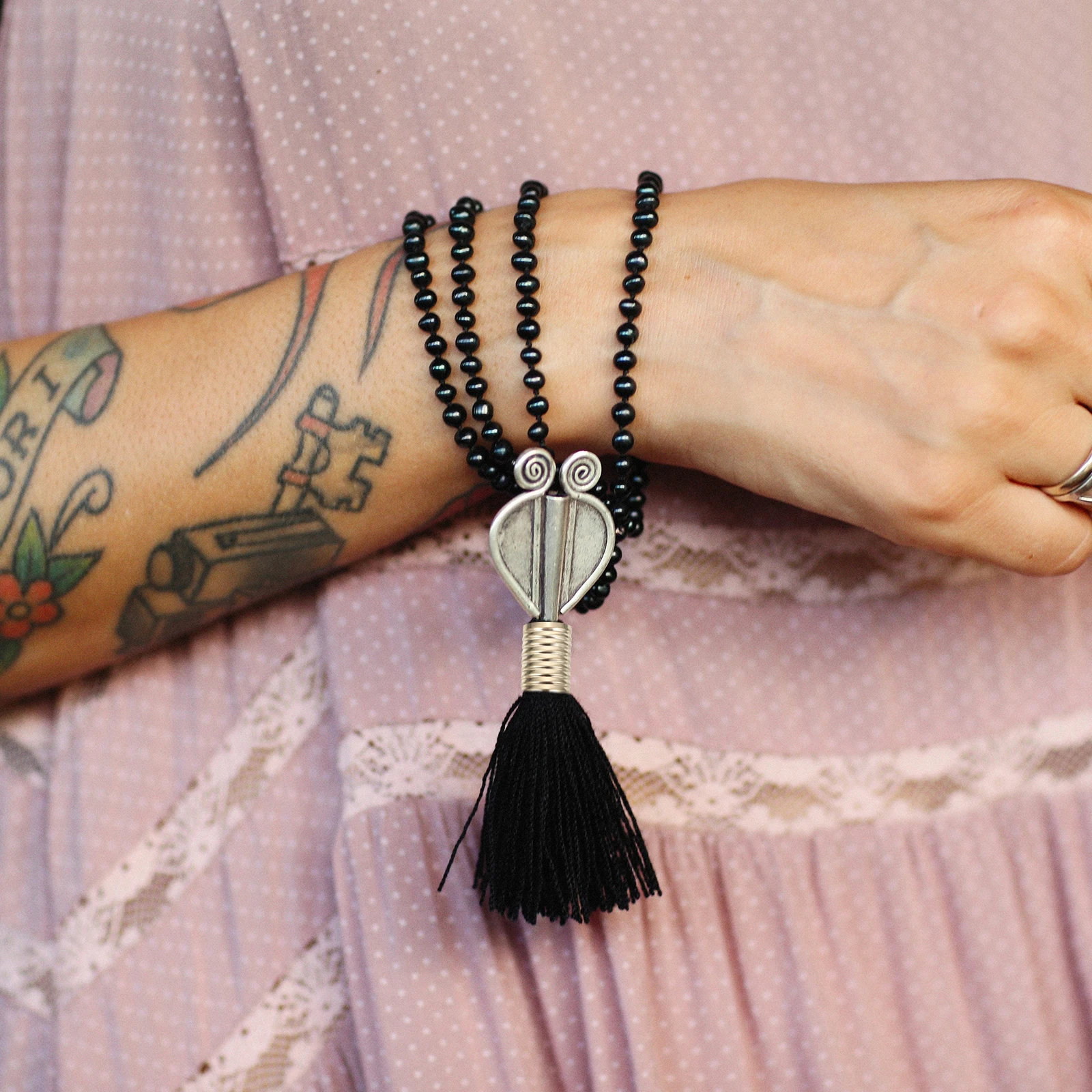 

100 Pcs Tassel Tail Clamp Accessories Rope Clip Manual Clips Metal Crimps Iron Nylon Cylindrical Fastener Jewelry Cords