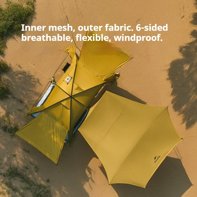 Naturehike Dune 10.9 Tent 5-8 Person 4-Season