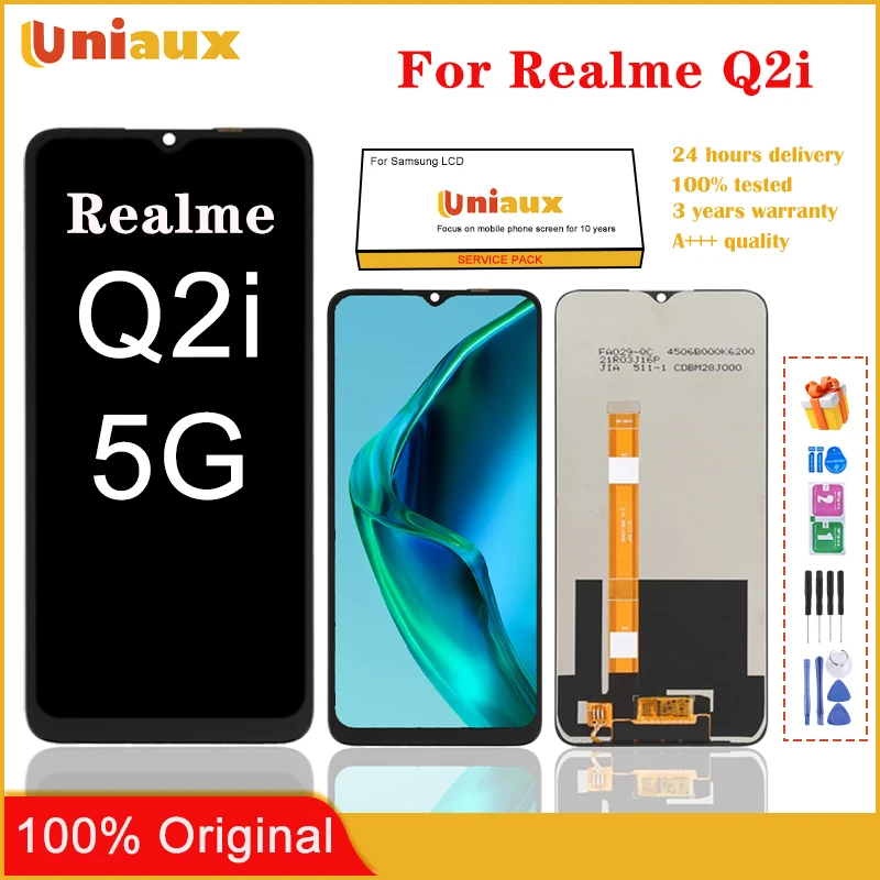 

For Realme Q2i 5G Mobile Phone LCD Screen Display assembly Touch Screen LCD Panel Replacement