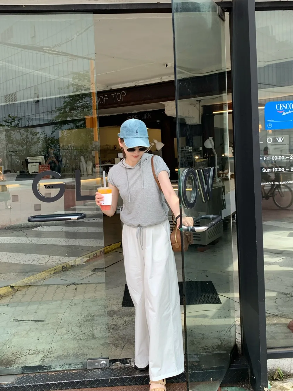 

New by SPRING White Casual Wide Leg Pants Women Cool Comfortable Versatile High Waist Autumn Season Ladies Fashion