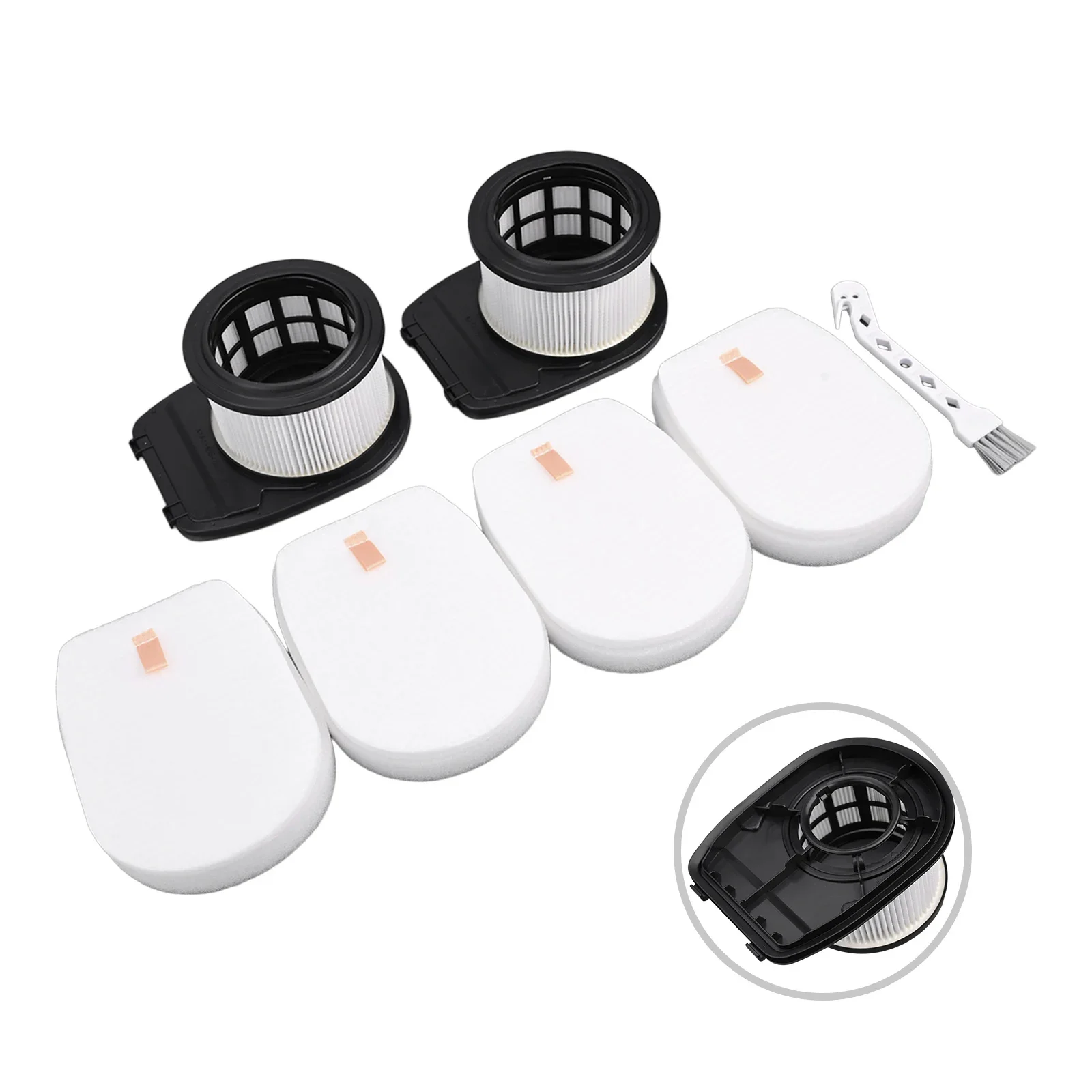 

Поролоновые фильтры Усовершенствованная воздушная фильтрация с набором фильтров для беспроводных пылесосов Shark IZ300 IZ300UK IZ300UKT IZ320