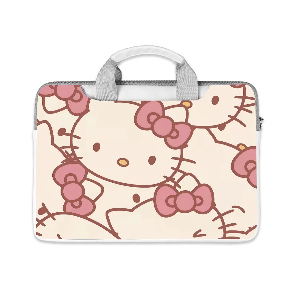 

Сумка-портфель для ноутбука Anime Hello Kitty Kurome, большая вместительная сумка для планшета, сумка для ноутбука 12, 13.3, 14.6, 15, 16 дюймов, подарок