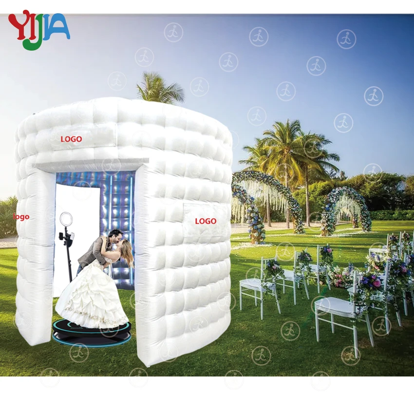 

Automatic INFLATABLE LED 360 PHOTO BOOTH ENCLOSURE For 360 Photo Booth Machine,Party/Event/Wedding/Live Broadcast/Birthday