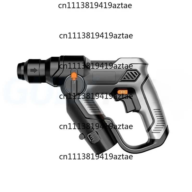 Rechargeable Electric Hammer Concrete Impact Drill Portable Lithium Electric Hammer Household Screwdriver Hand Drilling Machine