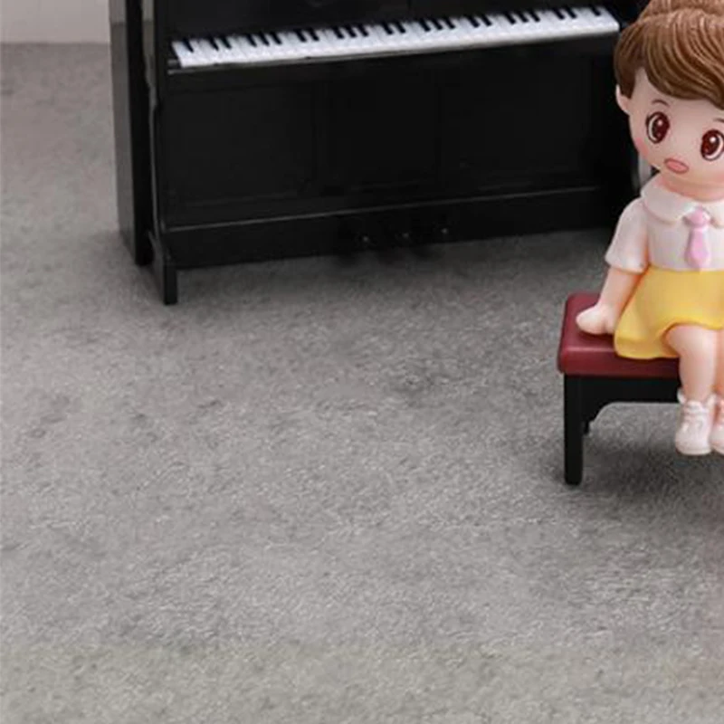 1 Set Mini Cute Simulated Piano - Dollhouse Musical Instrument Model, Playhouse Scene & Toy Accessory