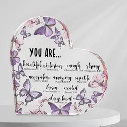 Christian Gifts for Women Inspirational Gifts Bible Scriptures Prayer Religious Gifts Christian Office Desk Decoration