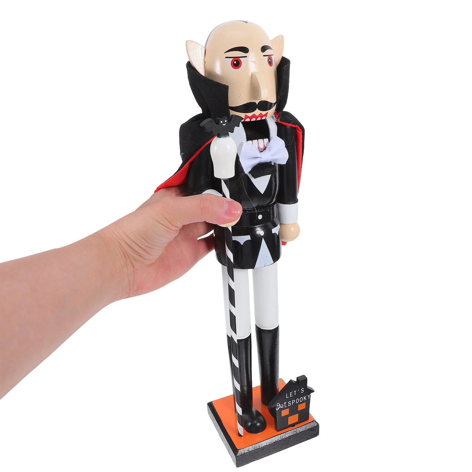 

Halloween Nutcracker s Indoor Decor Decorations Wood Centerpiece Party Supplies Scary