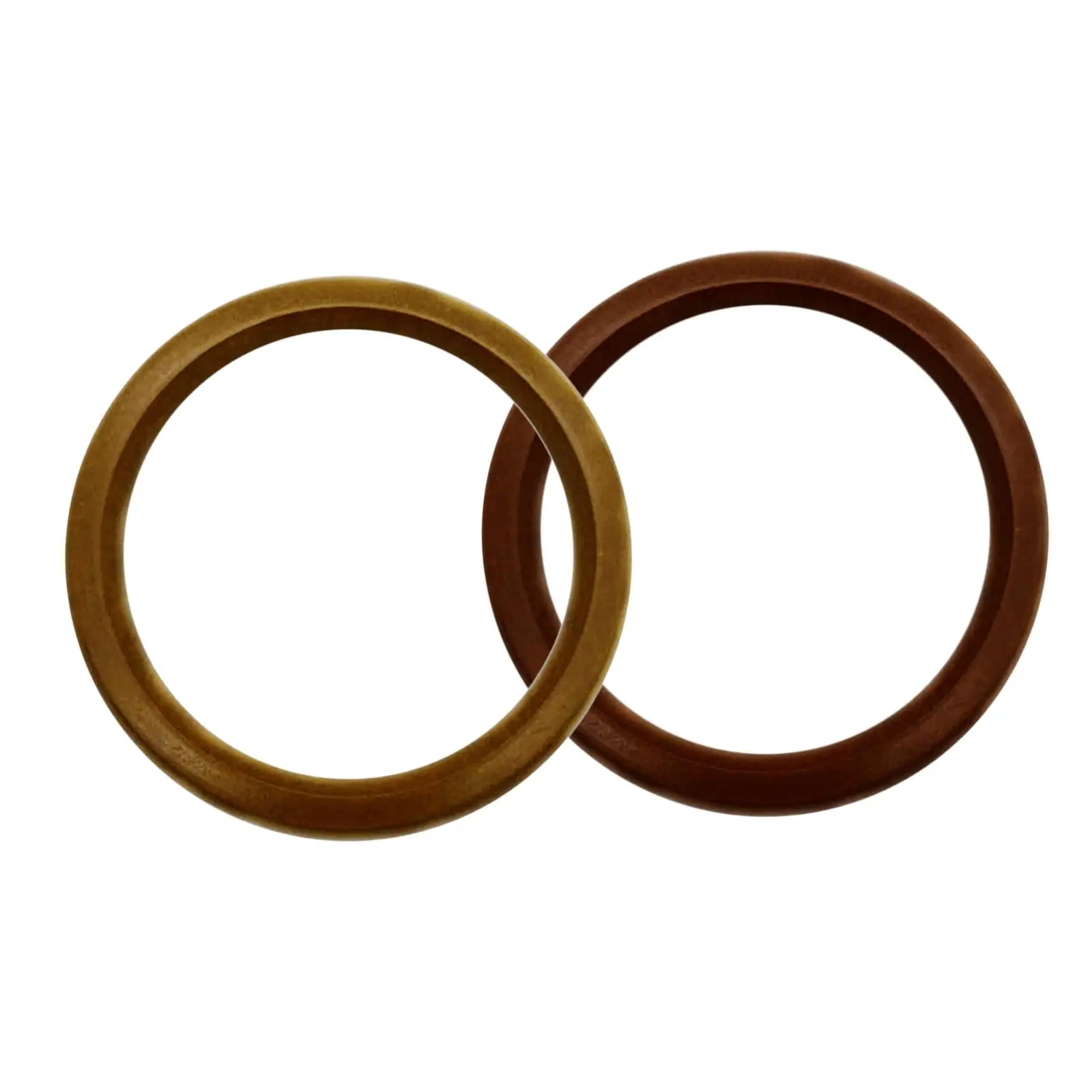 Handbag Handles Wooden Round Purse Handle Replacement Tool with Sturdy for DIY Use Suitable for Shopping Bags Purses