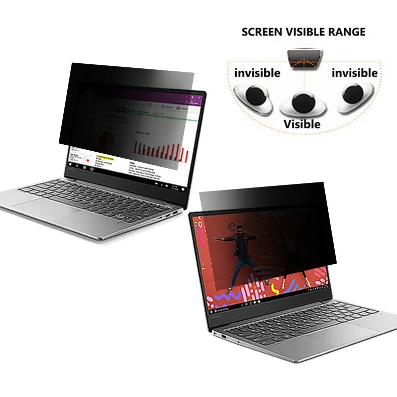 Blickschutzfolie 12,5-30 Zoll Anti-Spy-Filter für Laptop-Monitor und Desktop-Display – Detail 5