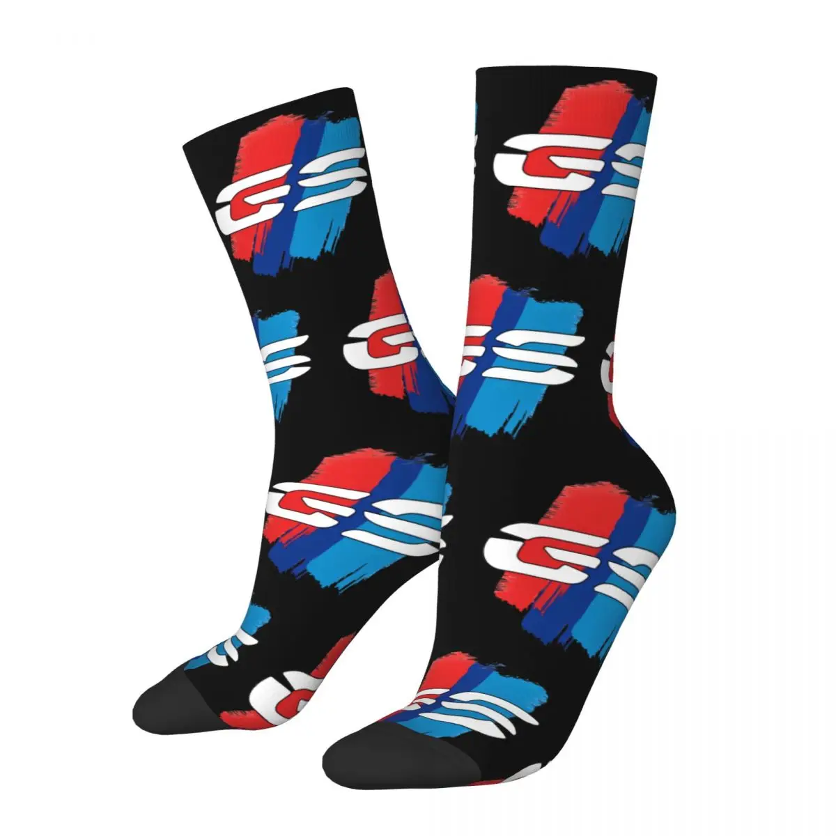 GS World Motorcycle Logo Socks Merch For Men Women Warm Cozy Socks For Motorsports Lover