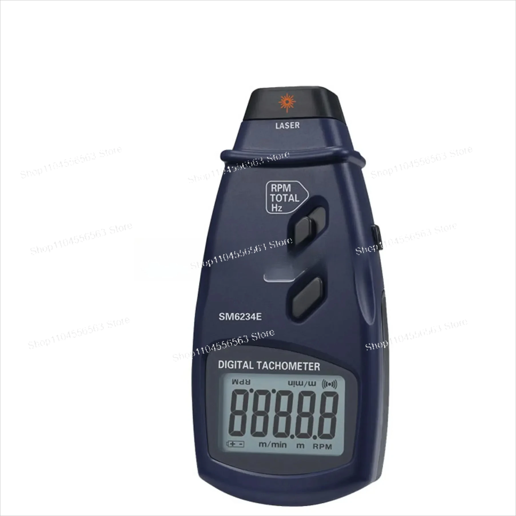 PHOTO TACHOMETER SM6234E 2.5~99999 RPM non-contact measurement of rotation speed digital gauge