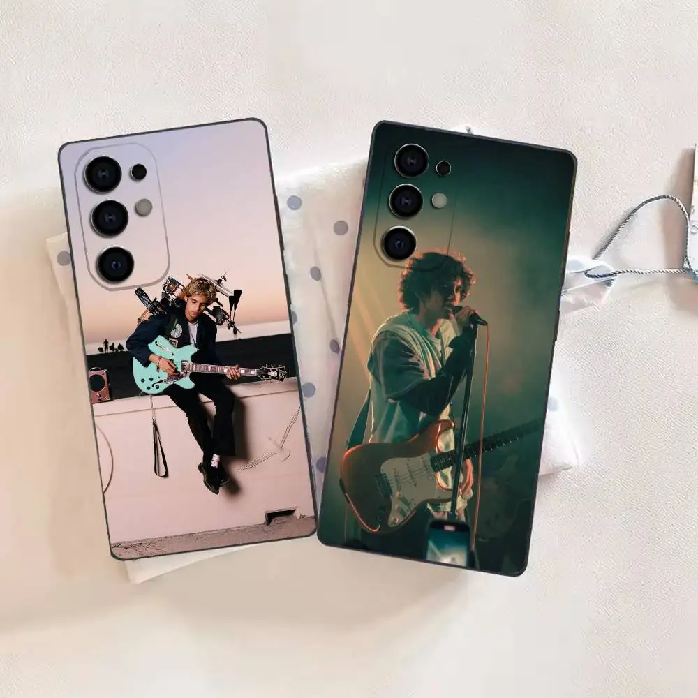 Pop Hip-Hop D-Dominic F-Fike Soft Black Phone Case for Samsung  S26,25,24,21,22,21,20,10,9,8,7,6Ultra,Plus,Fe, Lite