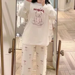 Çift Odası Giyim Erkek Pijama Kadın Pijama Loungewear Setleri Bayan Kıyafetleri Kadınlar için Kawaii Giysi dondurma Pijama (etiketli)