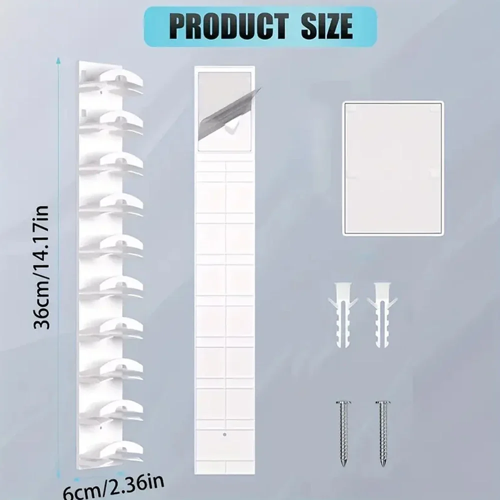 Hat Rack for Baseball Caps Multifunctional Storage Wall Cap Hanger Storage Cap Organizer Hat Holder for Door Closet image 6
