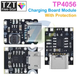 Type-C USB TP4056 1A Lithium Battery Charging Protection Board Module Polymer Battery With Temperature Protection