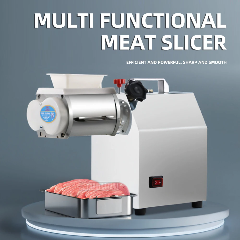 22 Type Commercial Meat Slicer 1500W High-Efficiency Meat Slicing Machine for Business Use