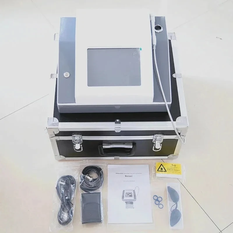 5 in 1  30W Physiotherapy Laser Machine 980NM Diode Laser for Spider Veins & Vascular Removal