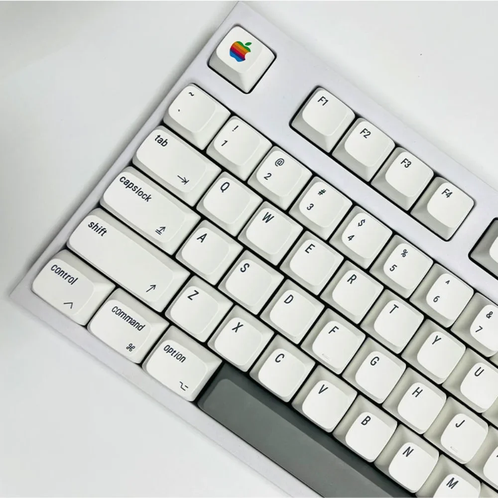 El juego de tapas de teclado personalizadas Simple XDA PBT de 124 teclas es adecuado para teclados mecánicos como 66/68/86/96/98/104