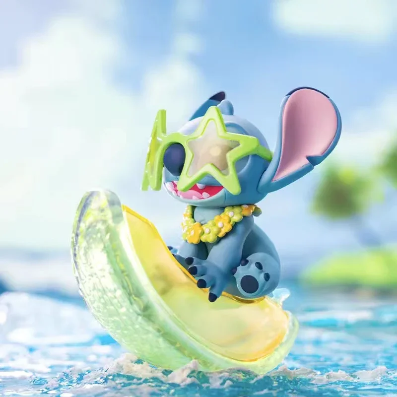 Disney-Stitch Anime Figure Blind Box, Carnaval d'été, Mystery Box, Décoration de chambre ChimPlay, Jouets pour enfants, Cadeau d'anniversaire