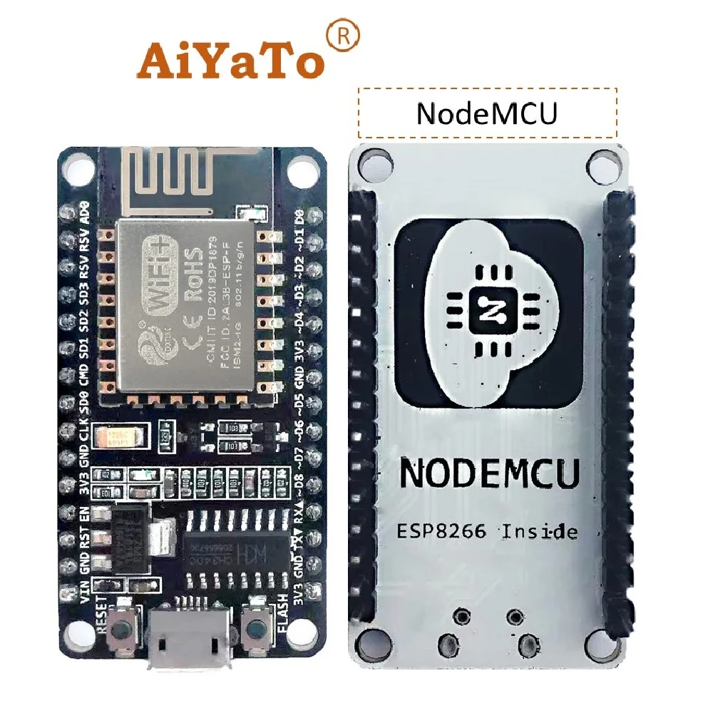 ตรวจสอบและแนะนำบอร์ดพัฒนา AiYaTo: NodeMCU ESP8266 ESP-12E ESP-12F DevKit ที่รองรับ Lua และชิป CH340C สำหรับโปรเจกต์ IoT จริง