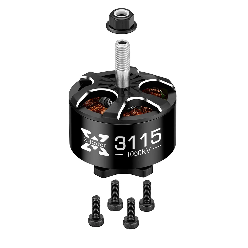 4 Uds Hobbywing XRotor 3115 900KV 1050KV 3110 900KV 1150KV 6S Motor sin escobillas para FPV Freestyle 9 pulgadas 10 pulgadas Drones de largo alcance