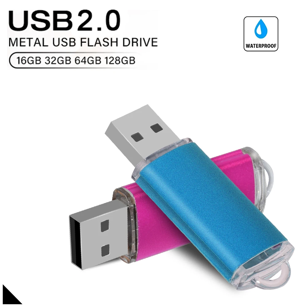 50 ชิ้น/ล็อตฟรีโลโก้ที่กําหนดเอง USB 2.0 แฟลชไดรฟ์ Usb 4GB 8GB 32GB 64GB Pendrive 2GB 1GB การถ่ายภาพ Wendding ของขวัญหน่วยความจํา Cle stick