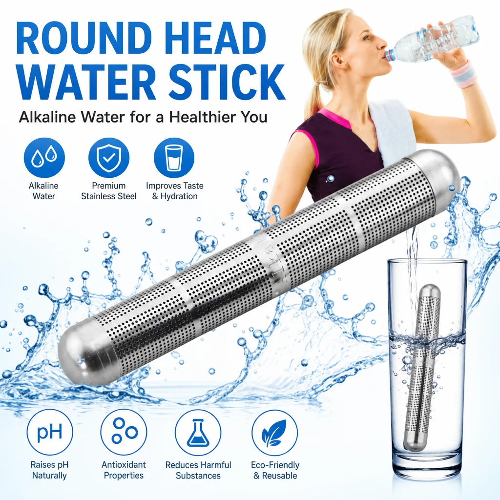 Water Purifier Ionizer Stick Increase PH Neg Charge Water Alkaline Water Purifier Alkaline Purifier Filter Water Sticks