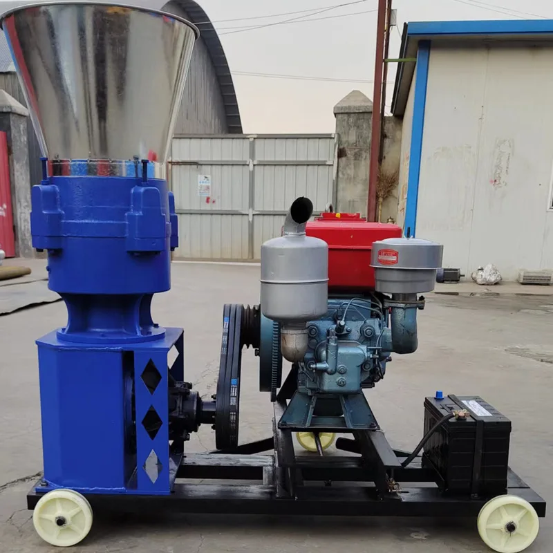 

Fully Automatic Green Feed Pellet Large Pellet Production Line Cattle and Sheep, Customizable Engine