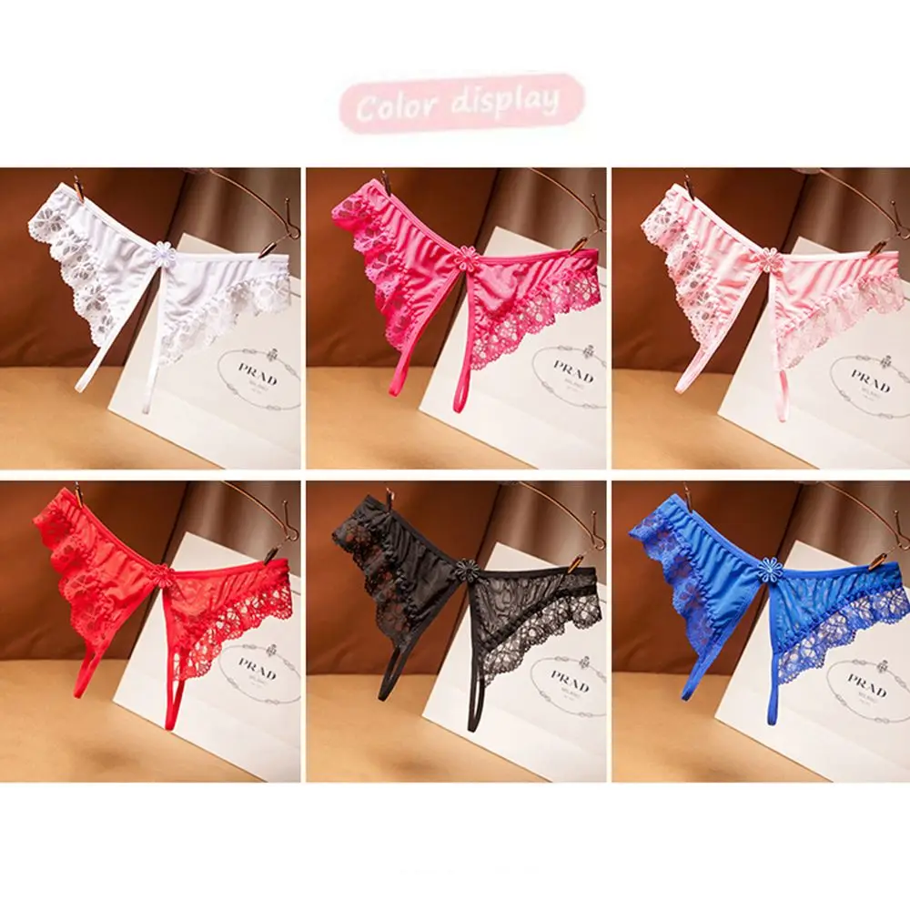 Lencería erótica sexy Tangas Bragas Ropa interior Entrepierna abierta Sin entrepierna