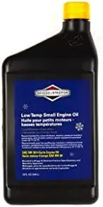 

Моторное масло Briggs & Stratton 5W-30 для снегоуборщиков – 32 унции, SAE 5W-30, для 4-тактных двигателей