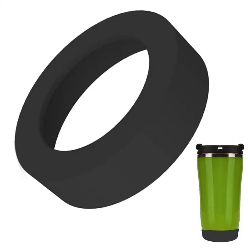 70mm 1Pcs Durable Silicone Cup Bottom Protective Cover Cup Holder Thermos Cup Base Protective Case Covers Pad Accessories