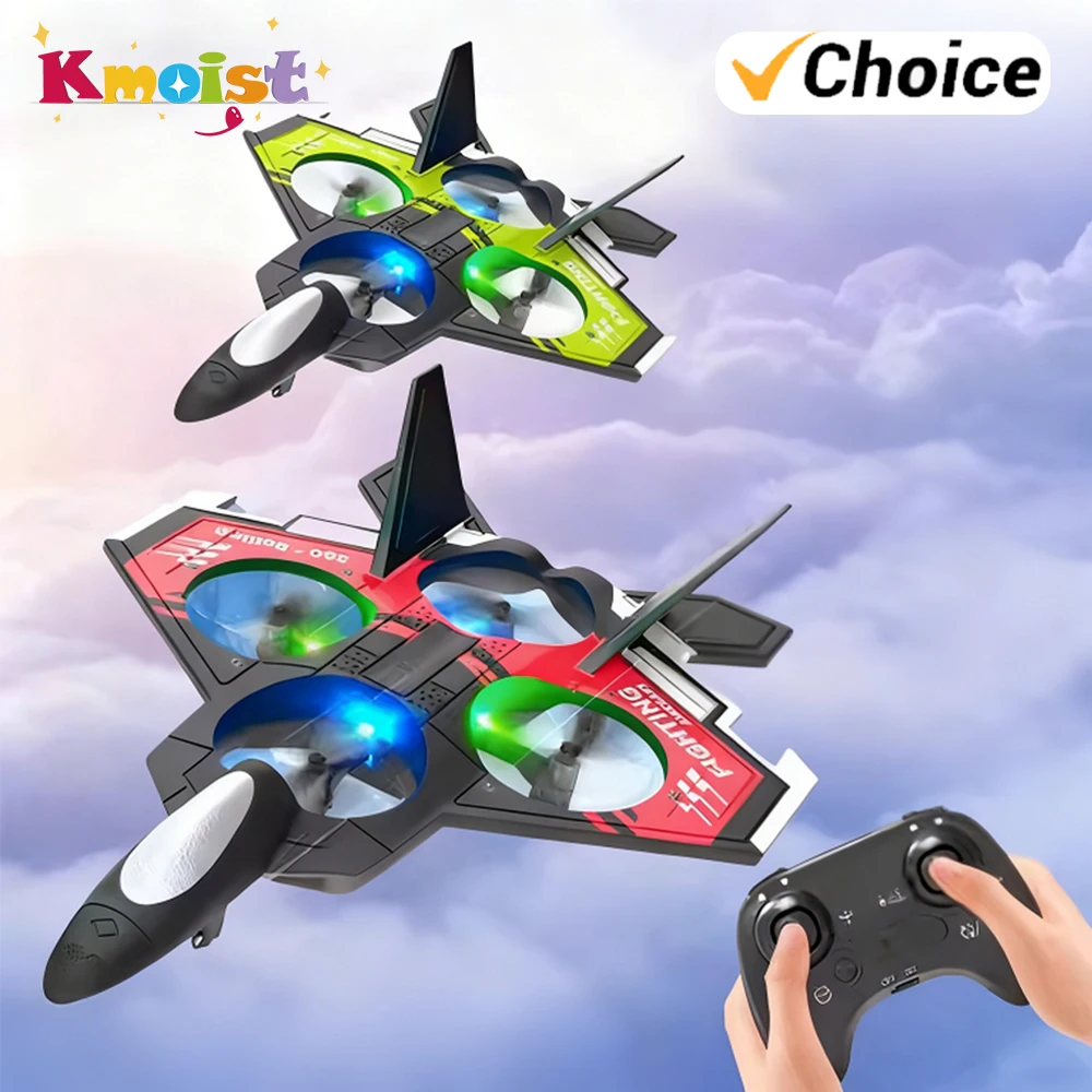 

S98 2.4G Rc Epp Foam Самолет Stunt Roll Fighter Jet с камерой Удержание высоты Пульт дистанционного управления Игрушки для детей Новогодние подарки