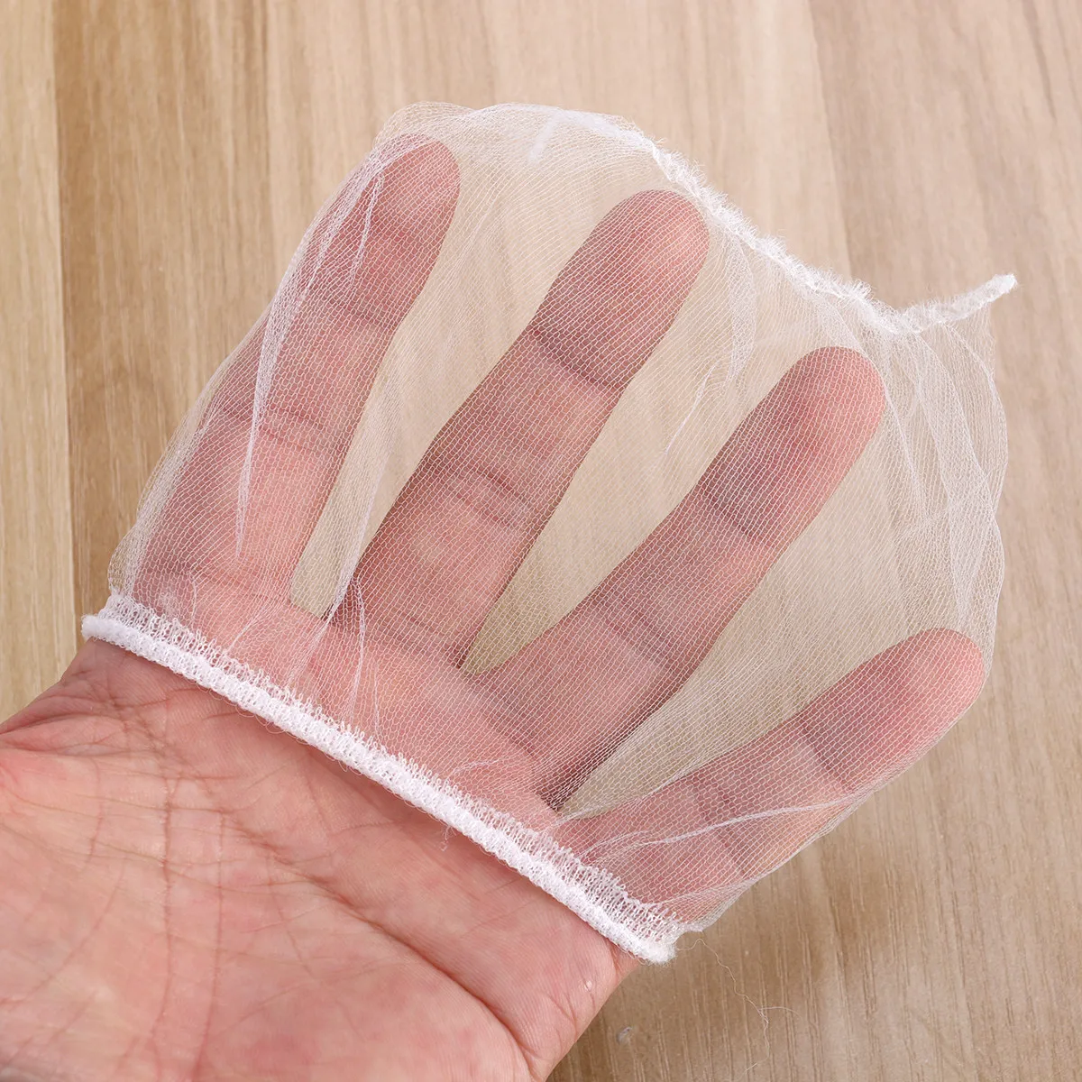 30Pcs Kitchen Sink Mesh Strainer Bag Elastic Polyester Filter Net Block Mini Food Residue Keep Sewer Clean for Home Restaurant