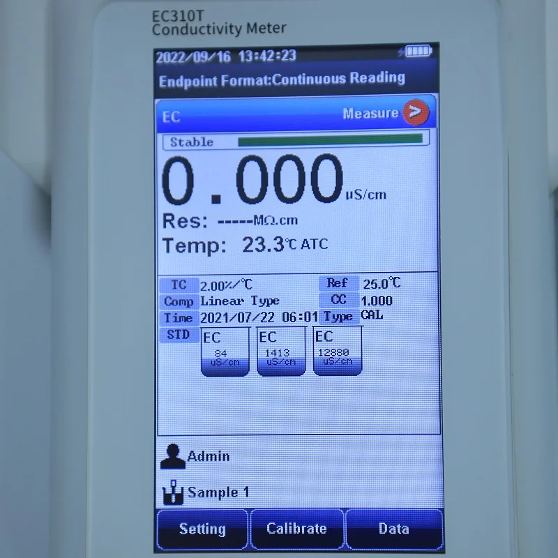 High-Precision Conductivity Meter for Laboratories