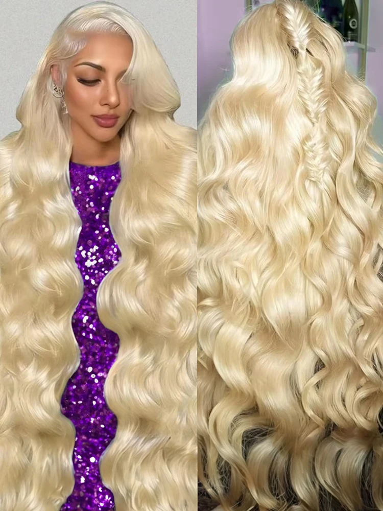 

Парик женский из натуральных бразильских волос, с волнистыми натуральными волосами, 13x6 дюймов