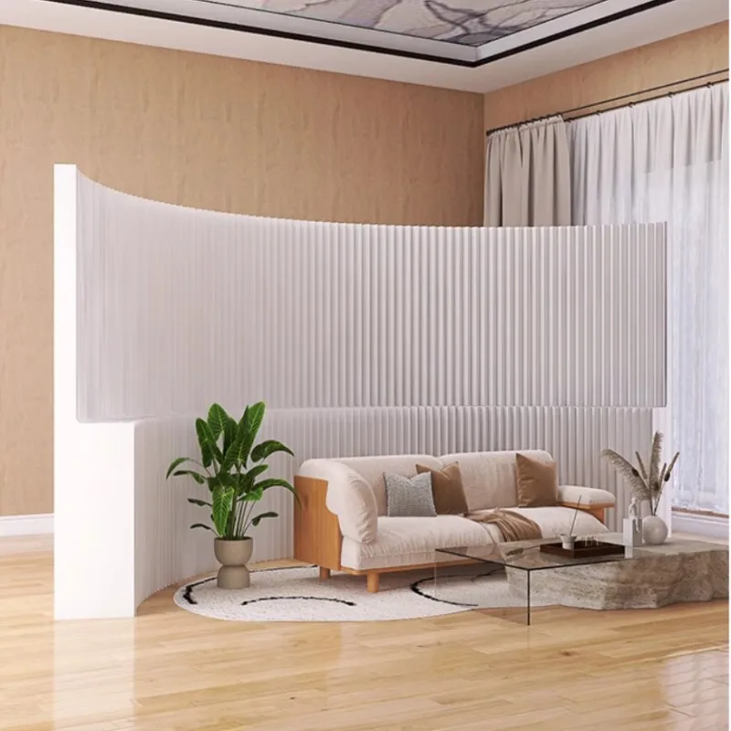 New Home Decoration White Folding Organ Paper Wall Panel Removable Screens Portable Wall Room Divider Panel For Office Partition