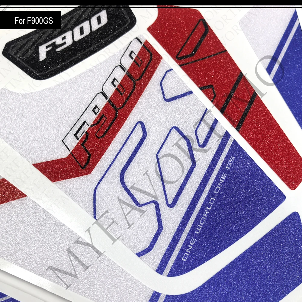 

Motorcycle Stickers For F900GS F900 GS F 900 2024-2026 Tank Pad TankPad Cap Grips Gas Fuel Knee Frosted sticker Decals