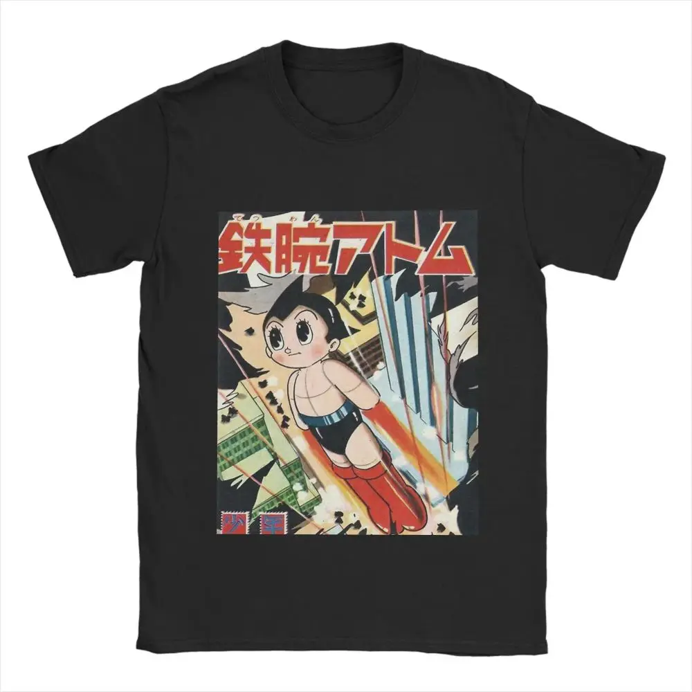 T-Shirt, Tetsuwan Atom, Astro Boy, personnage d'anime, style rétro, jeunes et adultes, manga, décontracté, cadeau pour les fans d'anime