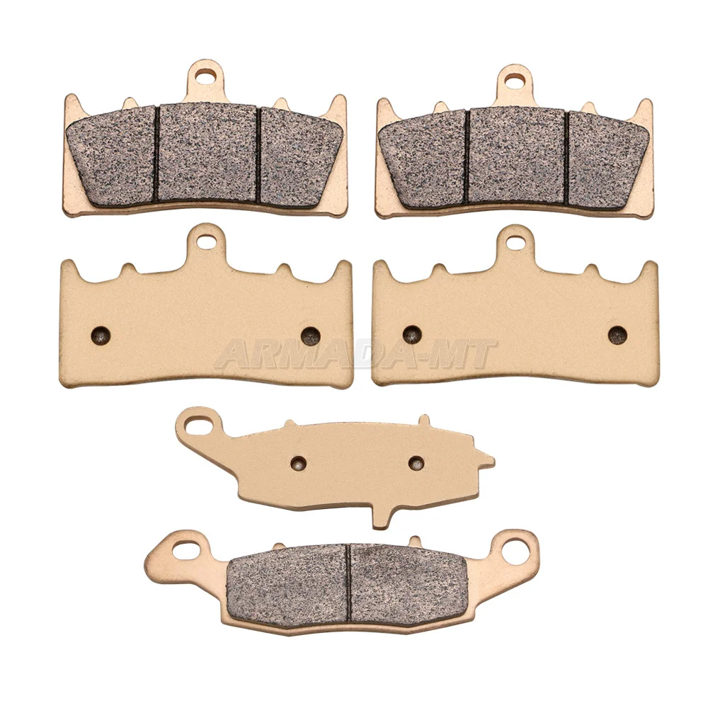 For KAWASAKI Vulcan 1500 1600 Mean Streak 02-04 SUZUKI M1600 VZ1600 K4 Intruder Motorcycle Copper-Based Front or Rear Brake Pads